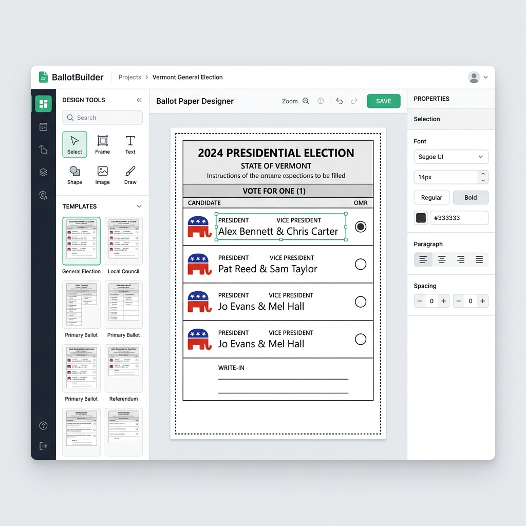 Ballot Designer
