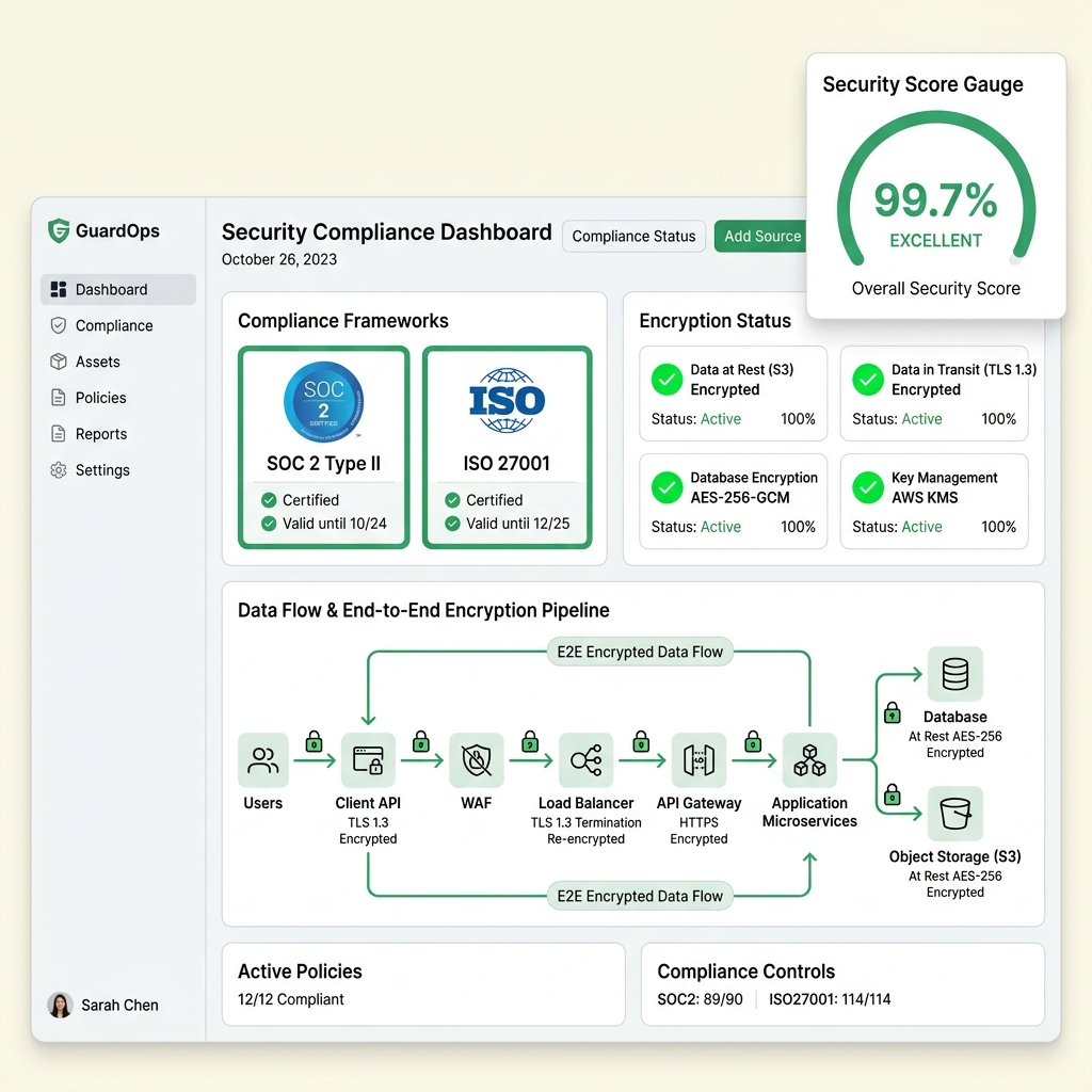 Security Compliance Dashboard