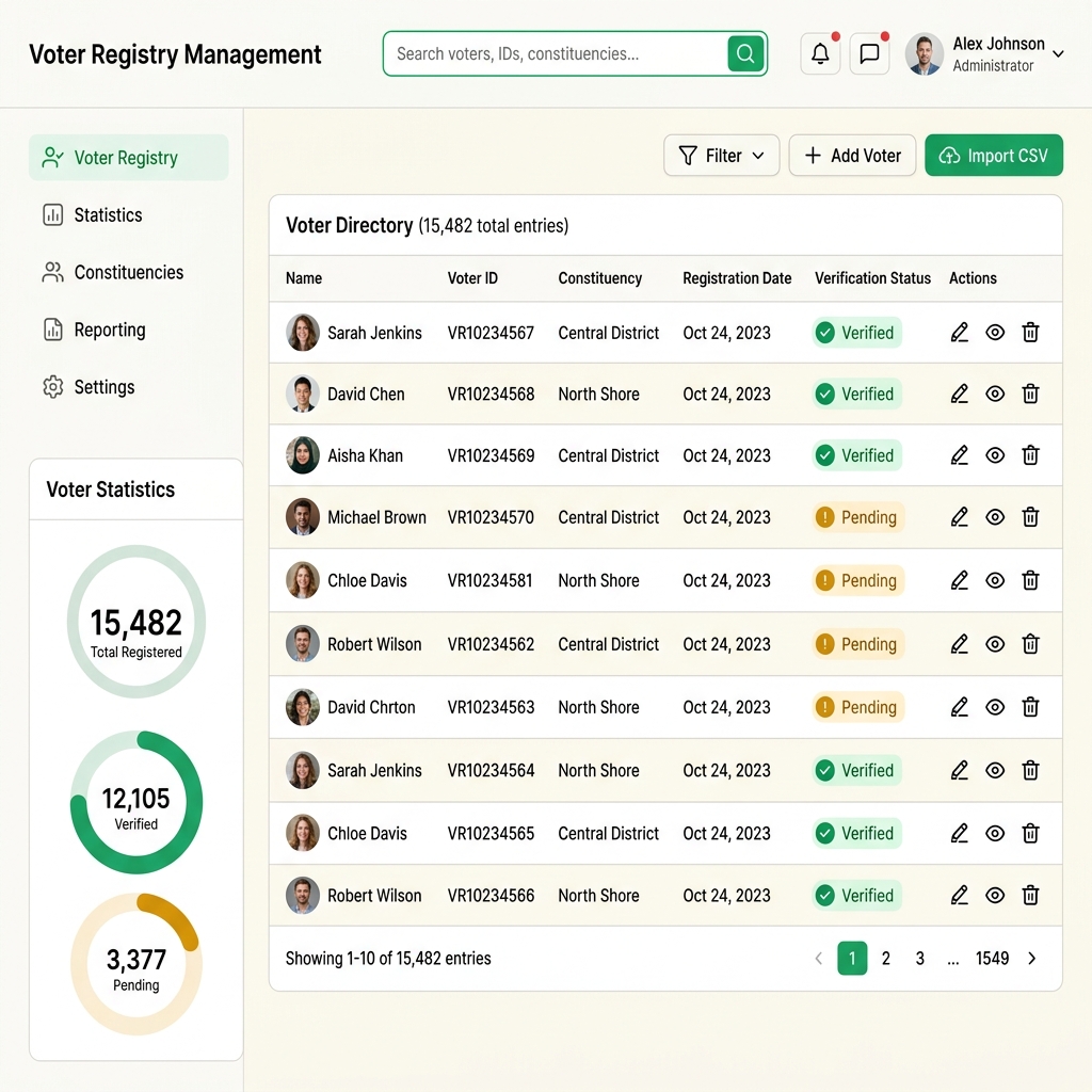 Voter Registry